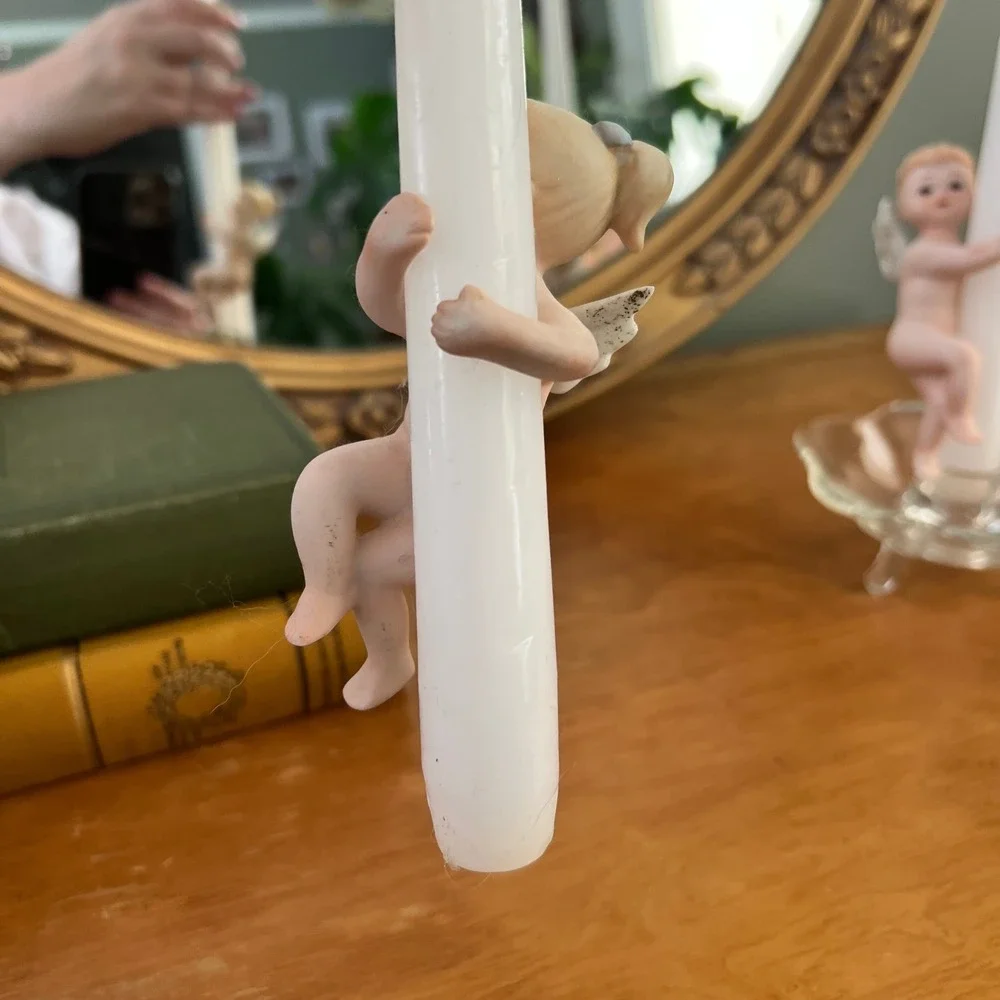 Lefton vintage candle